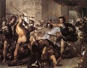 GIORDANO, Luca Perseus Fighting Phineus and his Companions dfhj China oil painting reproduction